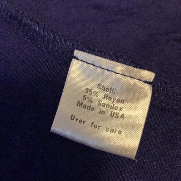 Status Amazing blue color tunic, ruffle neckline - Picture 9 of 10